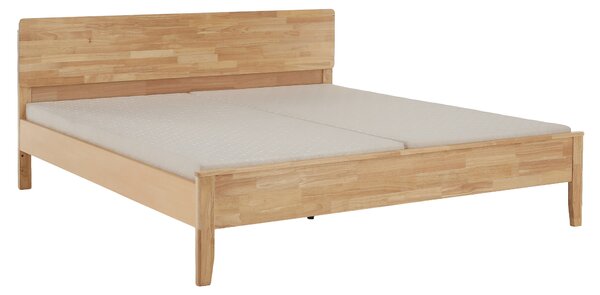 Manželská postel 180 cm Novedades (přírodní) (s roštem)