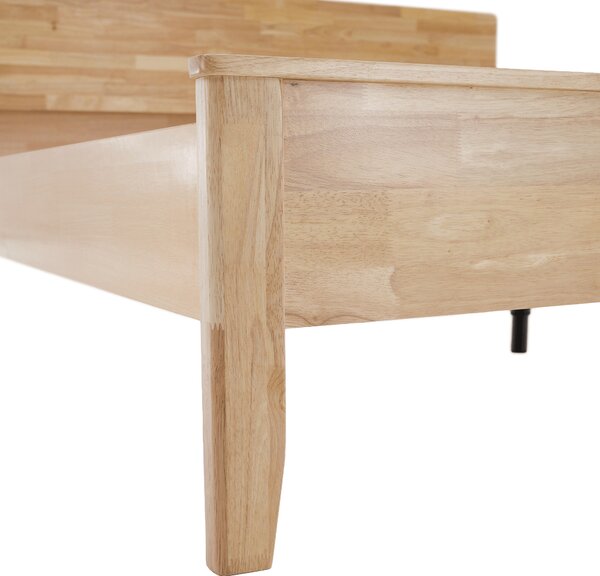 Manželská postel 180 cm Novedades (přírodní) (s roštem)