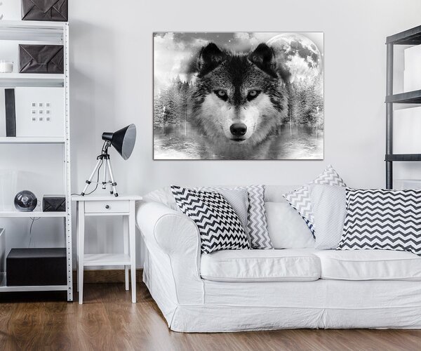Obraz na plátně: Vlk (3) - 80x60 cm