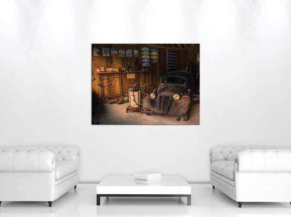 Obraz na plátně: Garáž - 80x60 cm