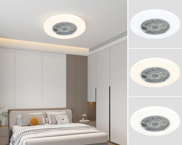 STROPNÍ VENTILÁTOR, 58/14,5 cm Mican - Stropní svítidla