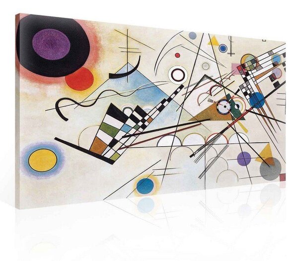 Obraz na plátně: Composition 8, Vasilij Kandinskij - 75x100 cm