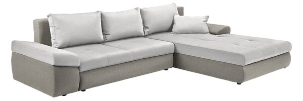ROHOVÁ SEDAČKA, textil, béžová Carryhome - Sedací soupravy, Online Only