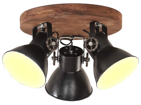 Industriální stropní svítidlo 25 W černé 42 x 27 cm E27 320515