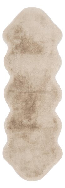 UMĚLÁ KOŽEŠINA, 60/180 cm, krémová - Online Only koberce & rohožky, Online Only