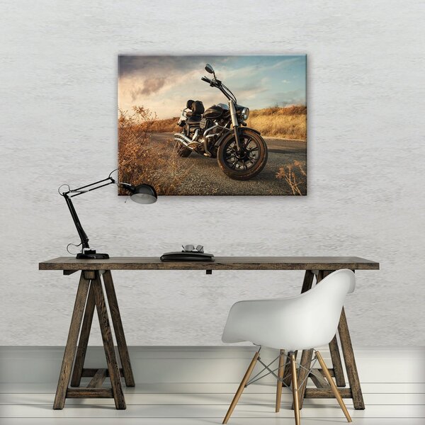 Obraz na plátně: Motorka (1) - 80x60 cm