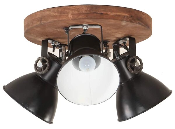 Industriální stropní svítidlo 25 W černé 42 x 27 cm E27 320515