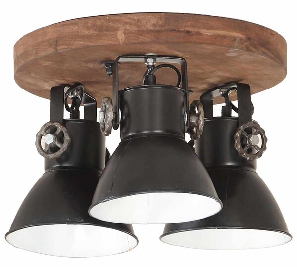 Industriální stropní svítidlo 25 W černé 42 x 27 cm E27 320515