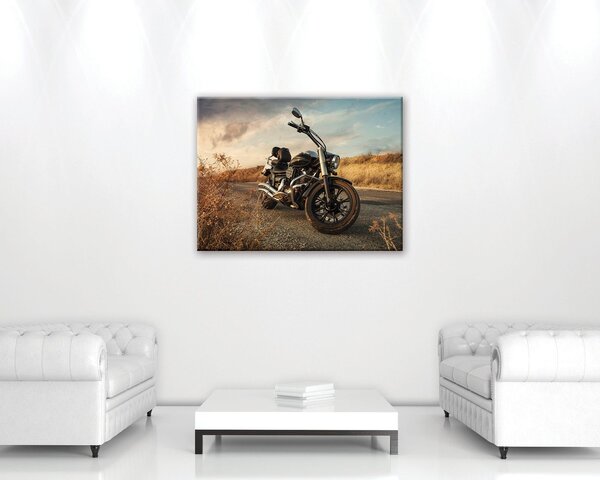 Obraz na plátně: Motorka (1) - 80x60 cm
