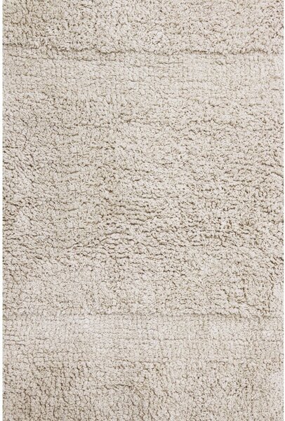 Krémový pratelný ručně tkaný bavlněný koberec 120x160 cm Bloom Natural – Lorena Canals