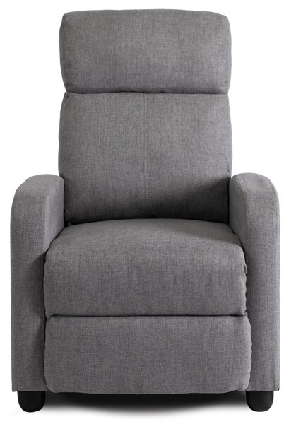 Polohovací křeslo Dominaba (šedá). Akce -20%