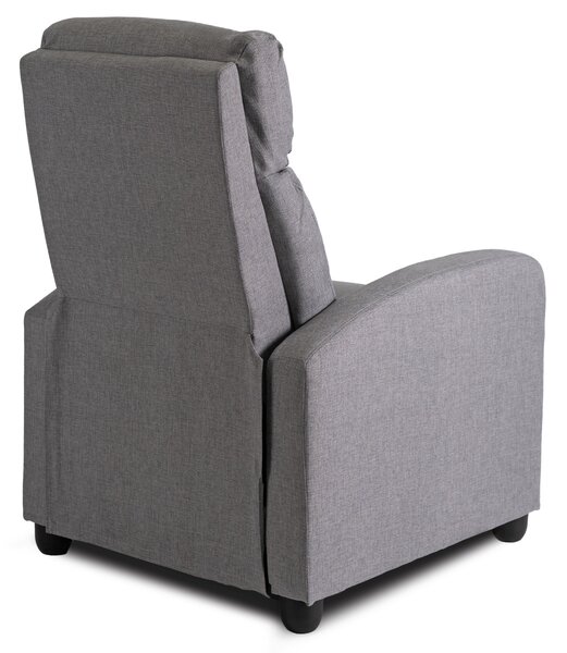 Polohovací křeslo Dominaba (šedá). Akce -20%