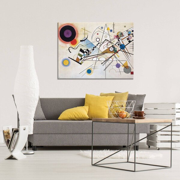 Obraz na plátně: Composition 8, Vasilij Kandinskij - 80x60 cm