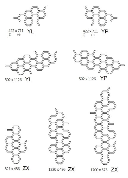 TERMA Hex designový radiátor 1220 × 486 mm, 346 W, barva bílá 9016 soft, středové připojení