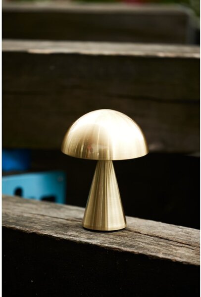 LED stmívatelná stolní lampa ve zlaté barvě (výška 20 cm) Mush – Hübsch