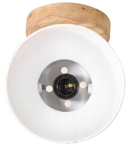 Industriální nástěnné/stropní lampy 2 ks bílé 20 x 25 cm E27 320519