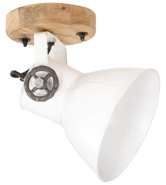 Industriální nástěnné/stropní lampy 2 ks bílé 20 x 25 cm E27 320519