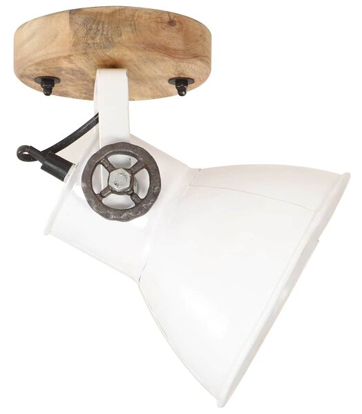 Industriální nástěnné/stropní lampy 2 ks bílé 20 x 25 cm E27 320519
