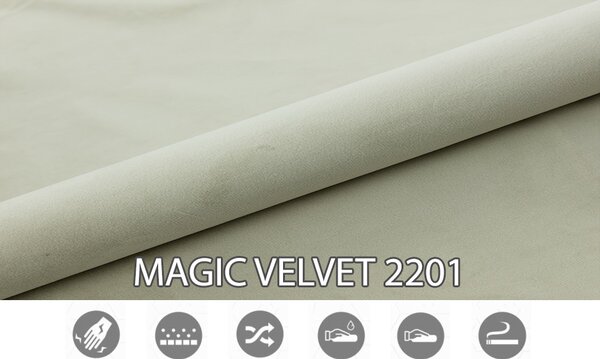 Boxspring postel 140 cm Morcano (béžová) (s úložným prostorem)
