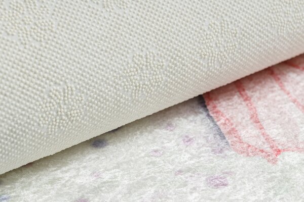 Dětský kusový koberec Bambino 1610 Butterflies cream 80x150 cm