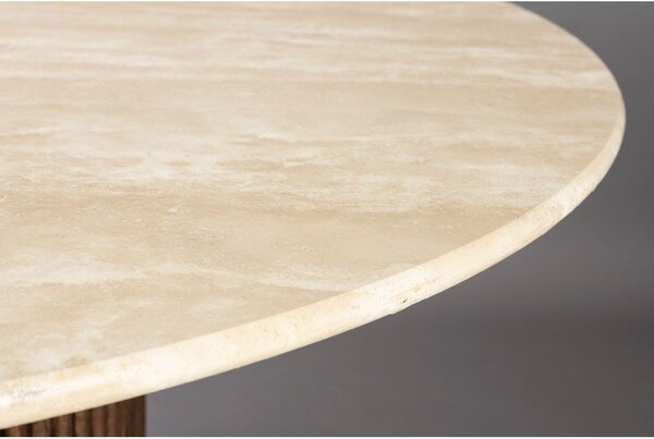 Kulatý jídelní stůl s deskou z kamene ø 115 cm Arda – Dutchbone