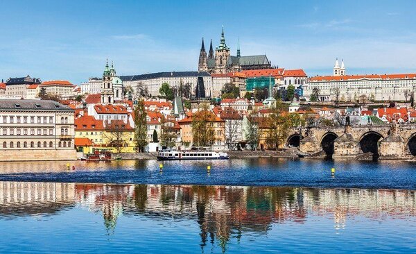 Obraz na plátně: Praha (1) - 75x100 cm