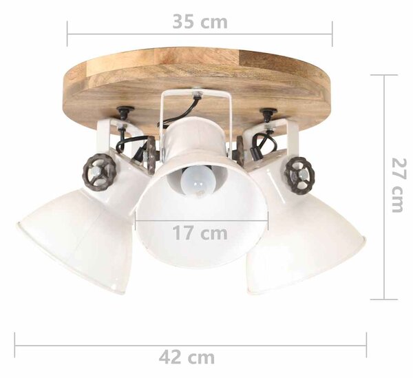 Industriální stropní svítidlo 25 W bílé 42 x 27 cm E27 320520