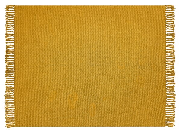 Deka YARSA Bavlna 125 x 150 cm Hořčicová