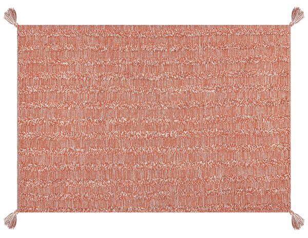 Koberec MUGLA Oranžová 160 x 230 cm Bavlna