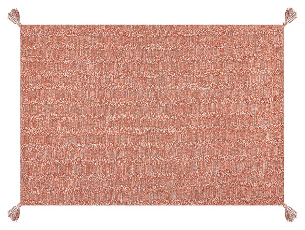 Koberec MUGLA Oranžová 140 x 200 cm Bavlna