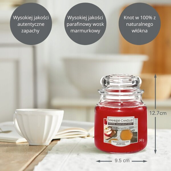 YANKEE CANDLE Apple Cinnamon Cider 340 g