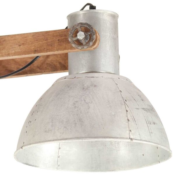 Industriální závěsné svítidlo 25 W stříbrné 109 cm E27 320525