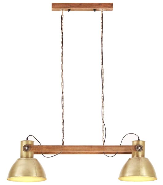 Industriální závěsné svítidlo 25 W mosazné 109 cm E27 320526