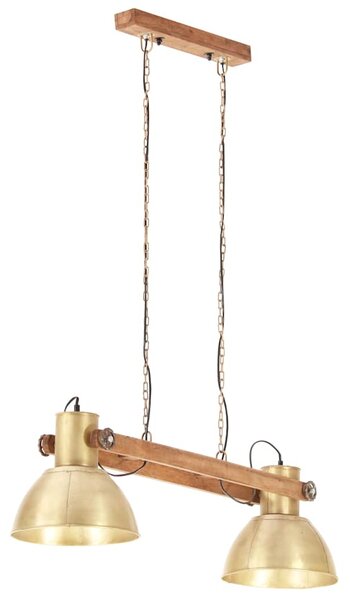 Industriální závěsné svítidlo 25 W mosazné 109 cm E27 320526