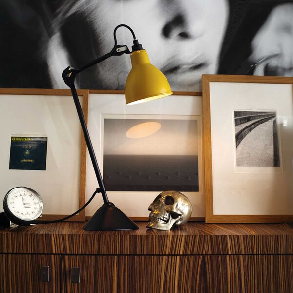 DCW éditions Lampe Gras N°205 E14 stolní svítidlo MosazOvál