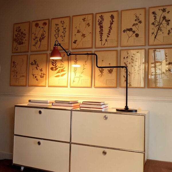 DCW éditions Lampe Gras N°317 E14 stolní svítidlo ČernáOvál