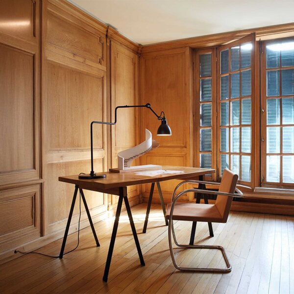 DCW éditions Lampe Gras N°317 E14 stolní svítidlo ČernáOvál