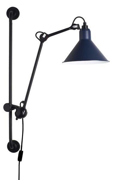 DCW éditions Lampe Gras N°210 E14 nástěnné svítidlo s vypínačem ČernáKužel