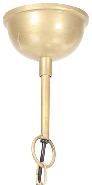 Industriální závěsné svítidlo 25 W mosazné kulaté 40 cm E27 320532
