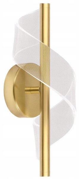 Nástěnné svítidlo TOOLIGHT čiré, zlaté, integrovaný LED zdroj 5 W