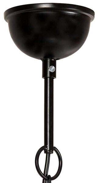 Industriální závěsné svítidlo 25 W černé kulaté 40 cm E27 320535
