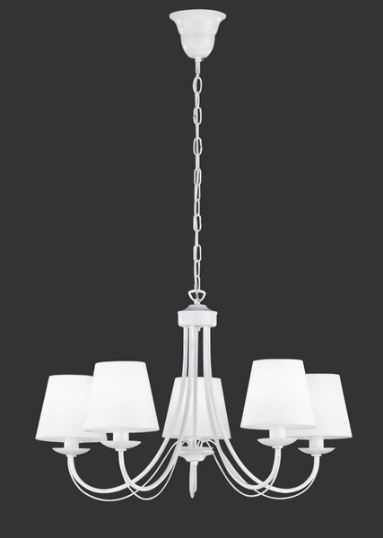 ZÁVĚSNÁ LAMPA TRIO CORTEZ 110600531 BÍLÁ