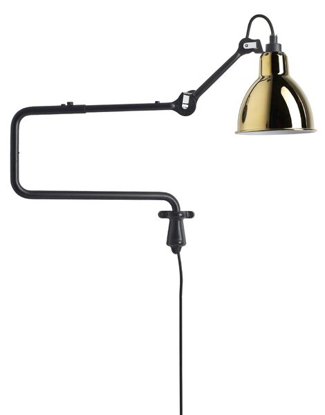 DCW éditions Lampe Gras N°303 E14 nástěnné svítidlo MosazKužel