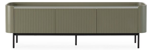 Zelený TV stolek 180x55x40 cm Willa – MOME