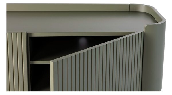 Zelený TV stolek 180x55x40 cm Willa – MOME
