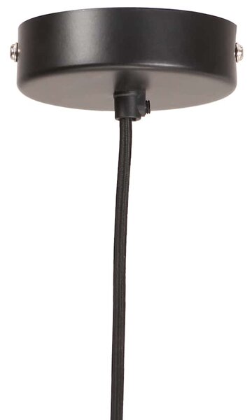 Industriální závěsné svítidlo 25 W černé kulaté 19 cm E27 320537
