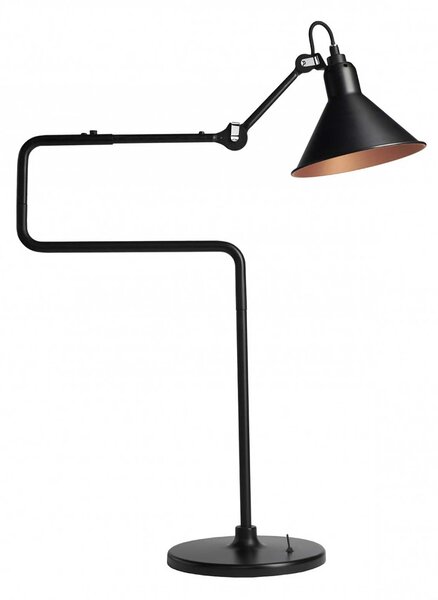 DCW éditions Lampe Gras N°317 E14 stolní svítidlo Černá MěďKužel