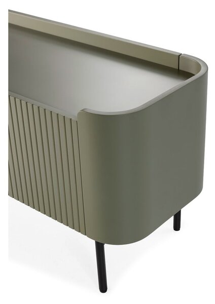 Zelený TV stolek 180x55x40 cm Willa – MOME