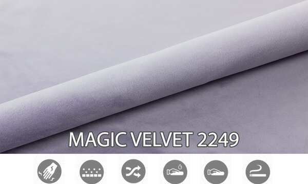 Jednolůžková boxspring postel 120 cm Lavande (levandulová) (s matrací a úl. prostorem)
