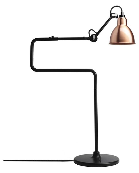DCW éditions Lampe Gras N°317 E14 stolní svítidlo MěděnáOvál
